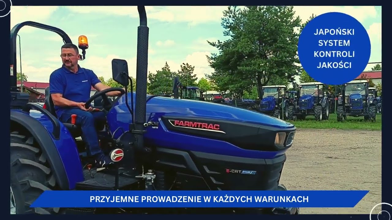 Farmtrac 6050E - prezentacja producenta modelu o mocy 50KM || NOWY FILM