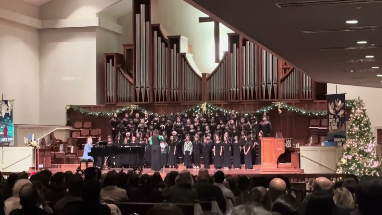 Ivy’s 6th Grade Christmas performance