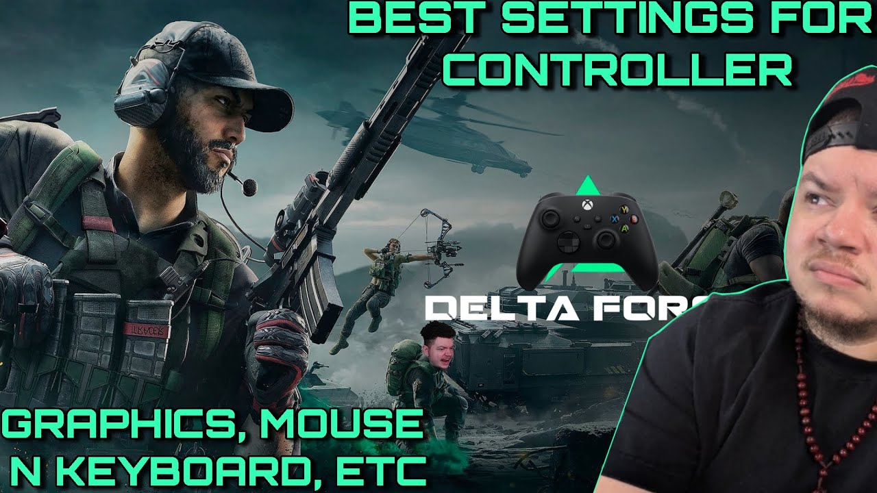 THESE are the BEST CONTROLLER SETTINGS for DELTA FORCE! #deltaforce  #deltaforcegame