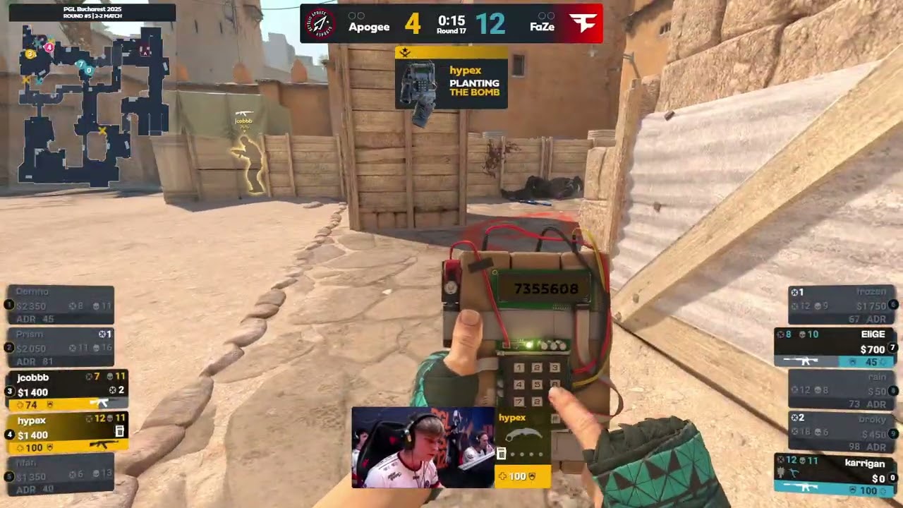 twitch PGL - jcobbb 4k 1v2