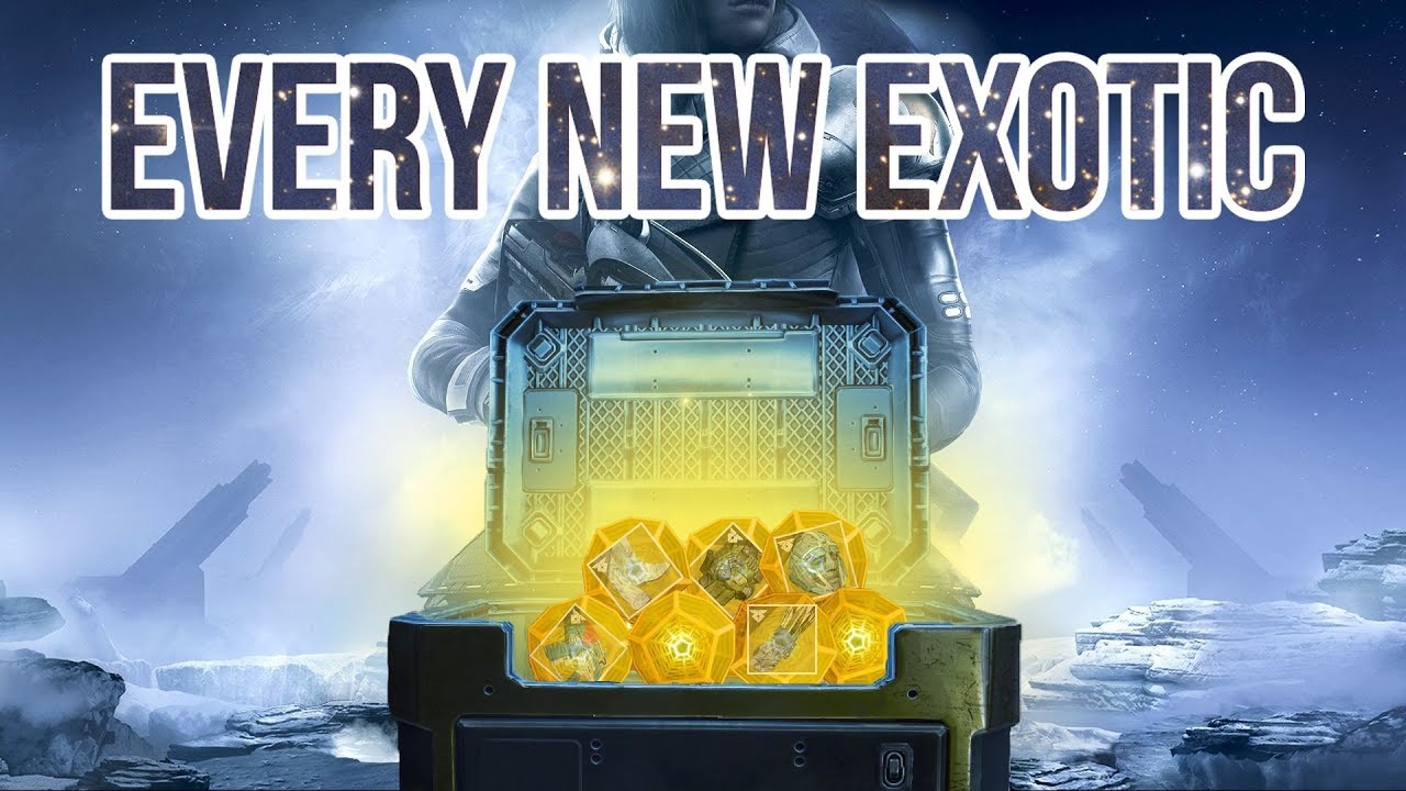 Destiny 2: ALL New Known Exotics in Warmind DLC (Spoilers Duh)