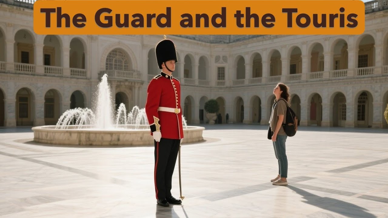 Royal Palace Drama Story (Fiction): The Guard and the Touris\Emotional Stories....