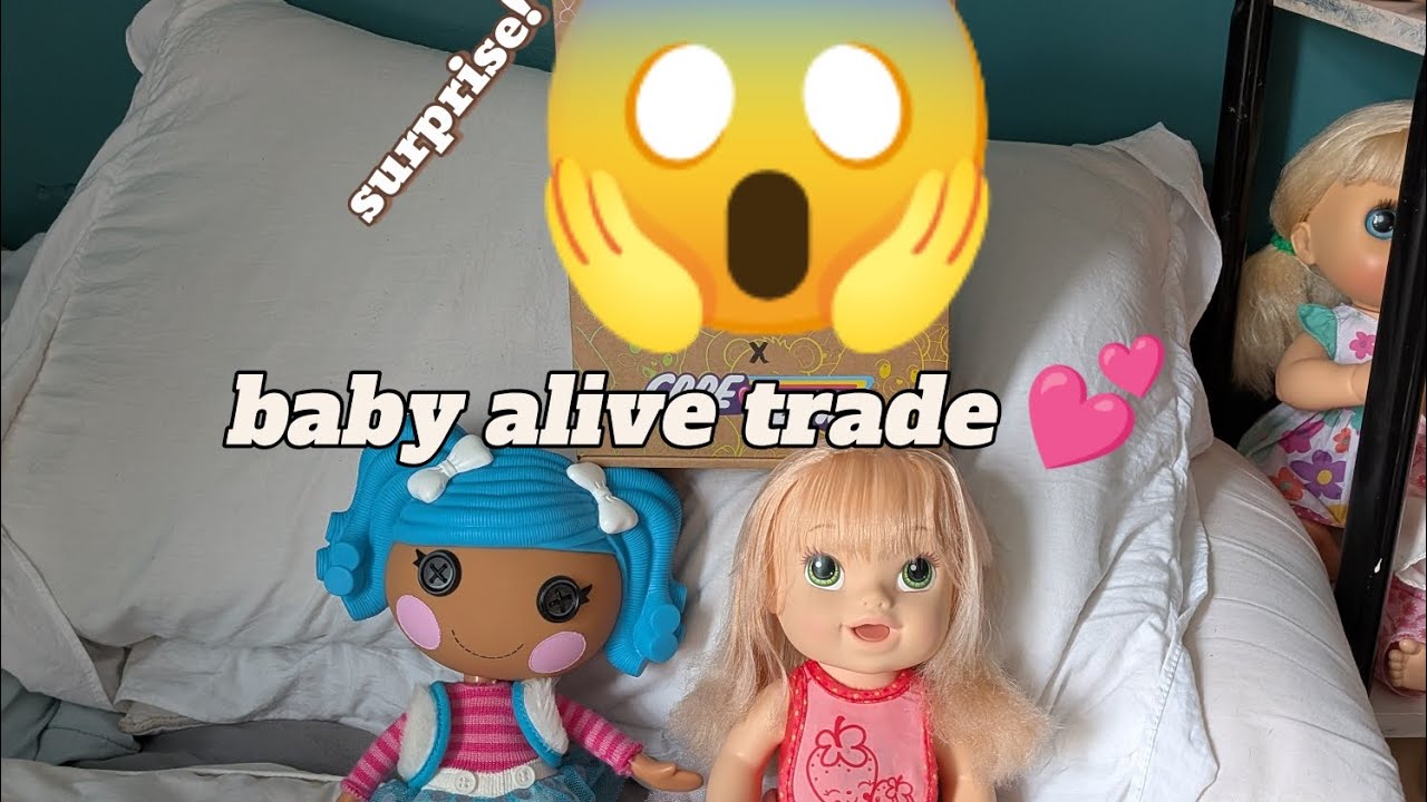 Baby alive unboxing / trade with @Zai_dollz 