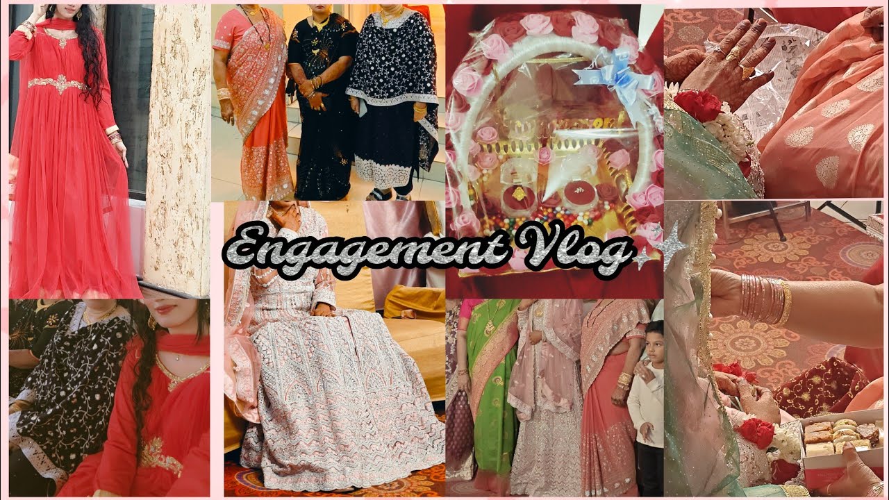 Engagement 💍 Vlog: Aqua Lenses Review + Simple Outfit & Rasam Event family vlog ✨ 