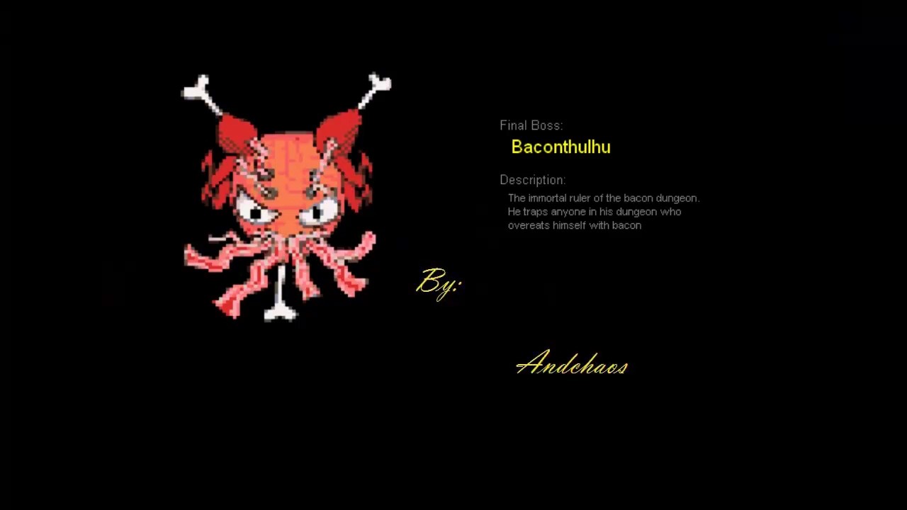[PC] Crypt of Baconthulhu - Final Boss: Baconthulhu