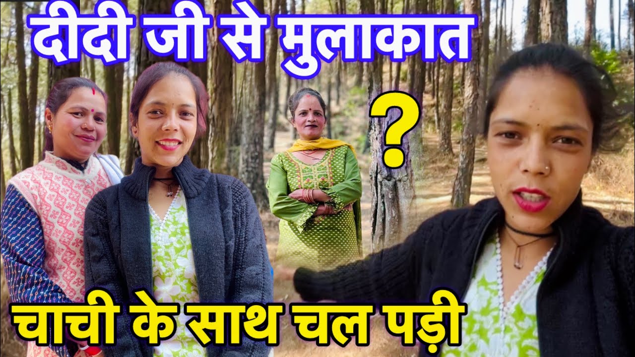 आज चले मार्केट की ओर🥰बहुत समय बाद हुई मुलाक़ात😍|| Daily Pahadi Life Style Vlog || Megha Vlogs || 