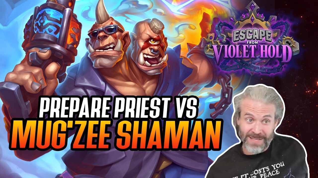 (Hearthstone) Prepare Priest VS Mug'zee Shaman & Hunter