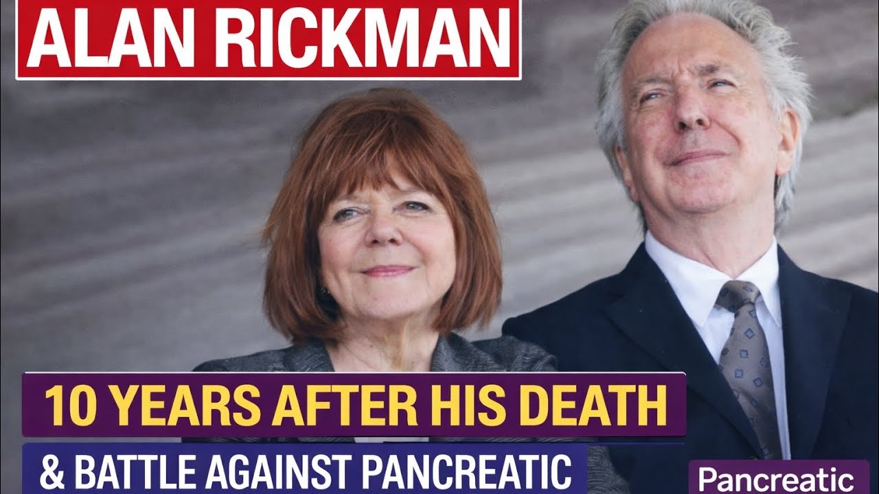 10 Jahre nach Alan Rickmans Tod: Seine Witwe spricht über Vermächtnis & Krebs-Kampf