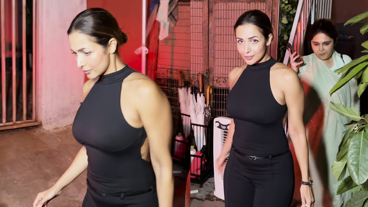 Malaika Arora Spotted In Bandra