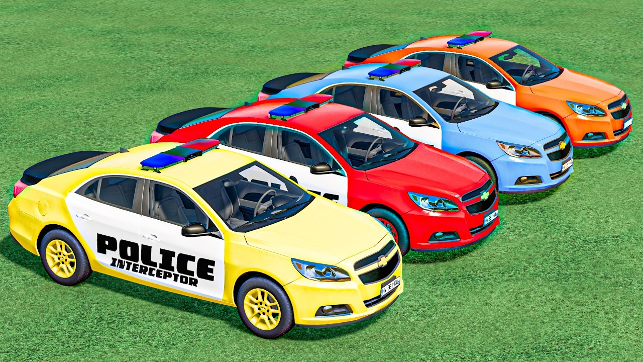 Extreme Police DRIFT  CAR Stunts That Almost Broke Physics -FS 22