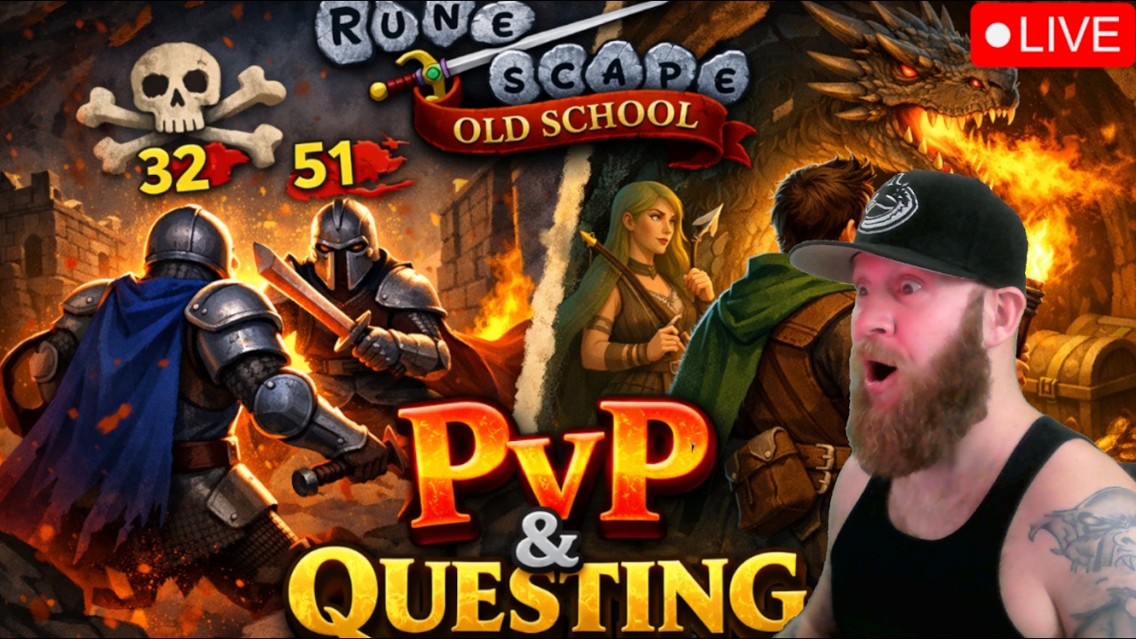 OLD SCHOOL RUNESCAPE PVP & QUESTING