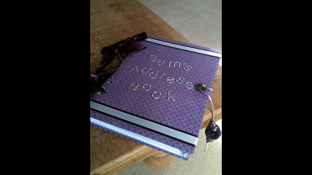 How to make an Address Book