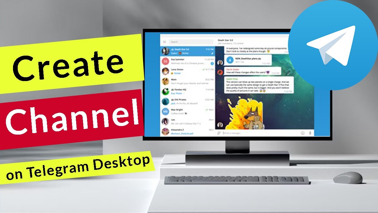 How to Create Channel in Telegram App on Windows Desktop?