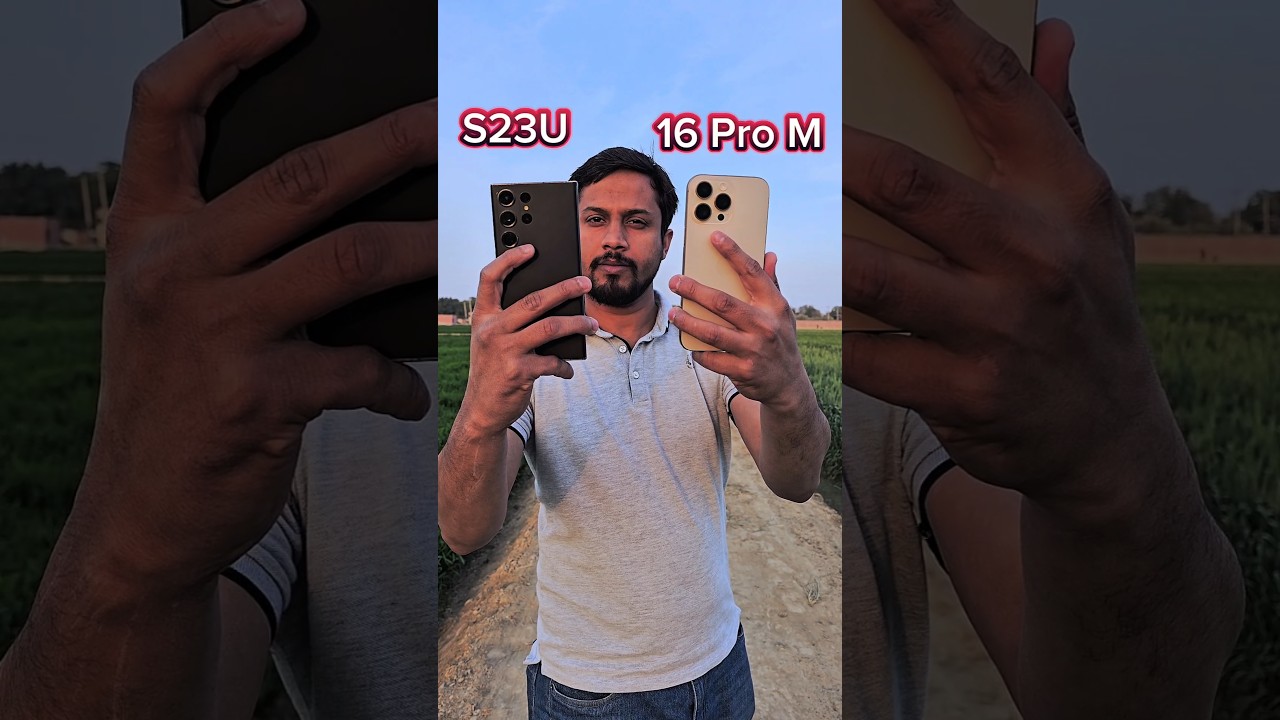 iPhone 16 Pro Max vs Samsung S23 Ultra - Stability Test