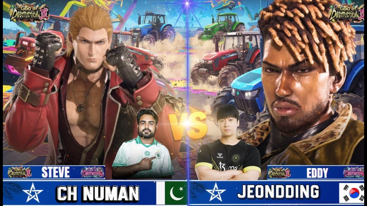 t8 🔥  eddy (jeondding) vs (numan) steve tekken 8