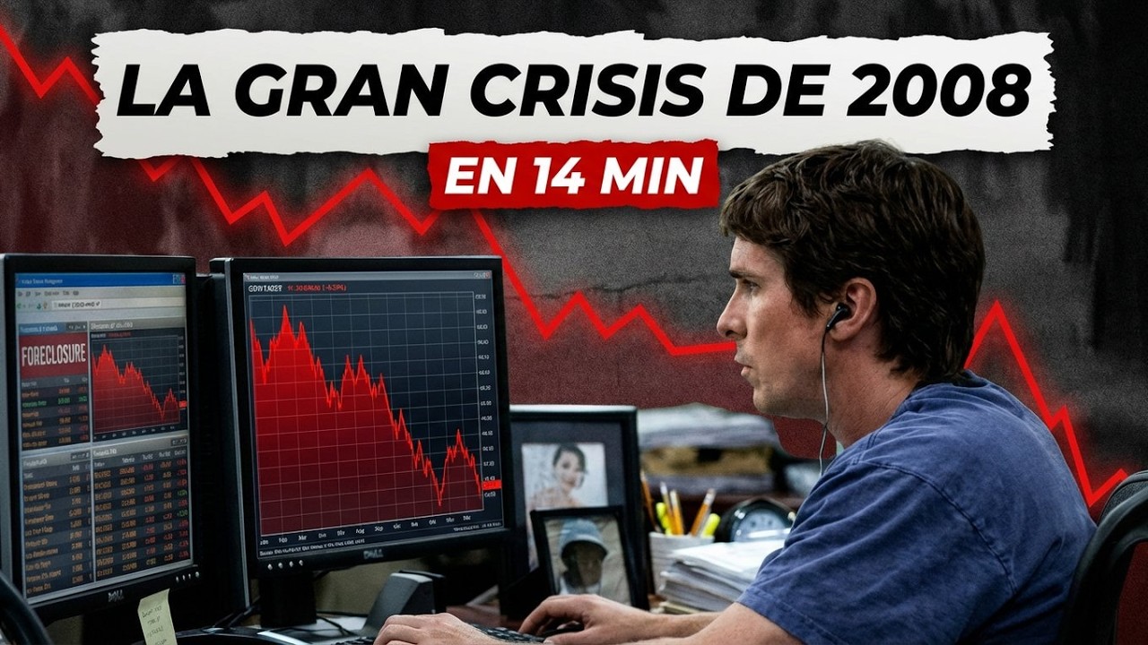 Cómo Michael Burry Predijo la Gran CRISIS Financiera de 2008 (La Gran Apuesta)