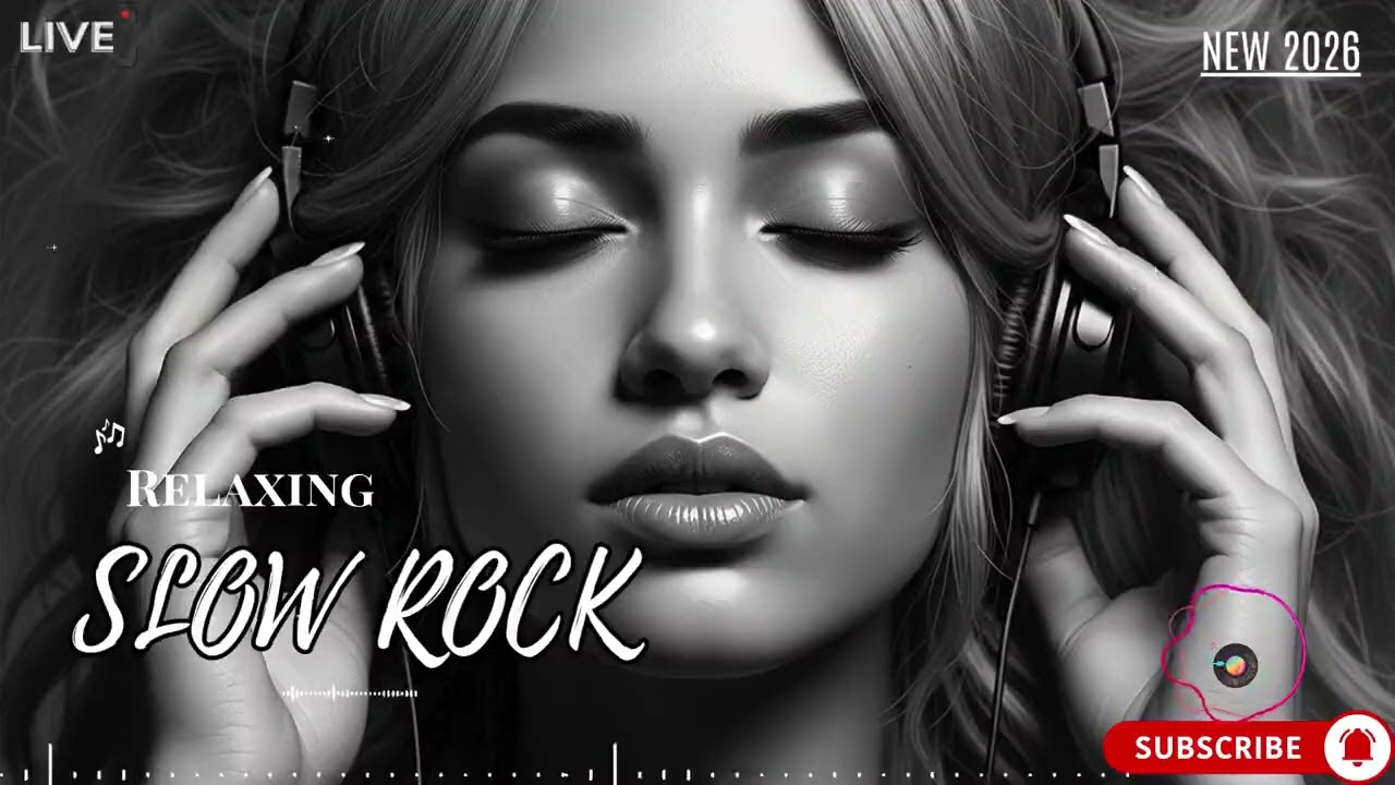 Relaxing Slow Rock Music | Music for Stress Relief and Peaceful Evenings