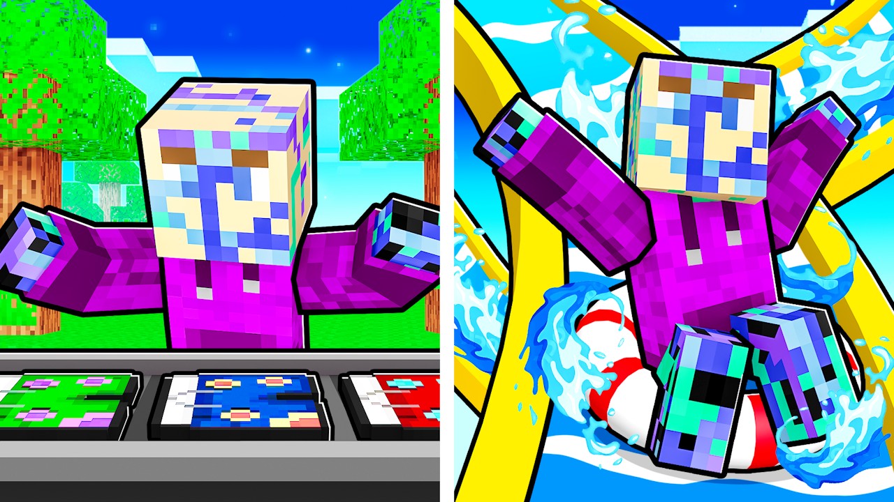 WATER PARK Tycoon in Minecraft!