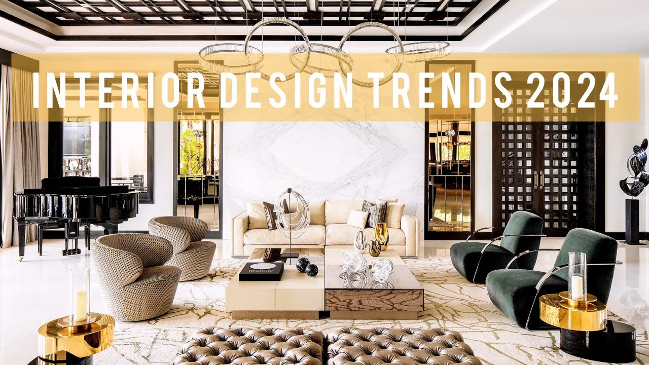 Top 10 Interior Design Trends 2025 _ 2024: Bold Design Trends: Home Interior Trends
