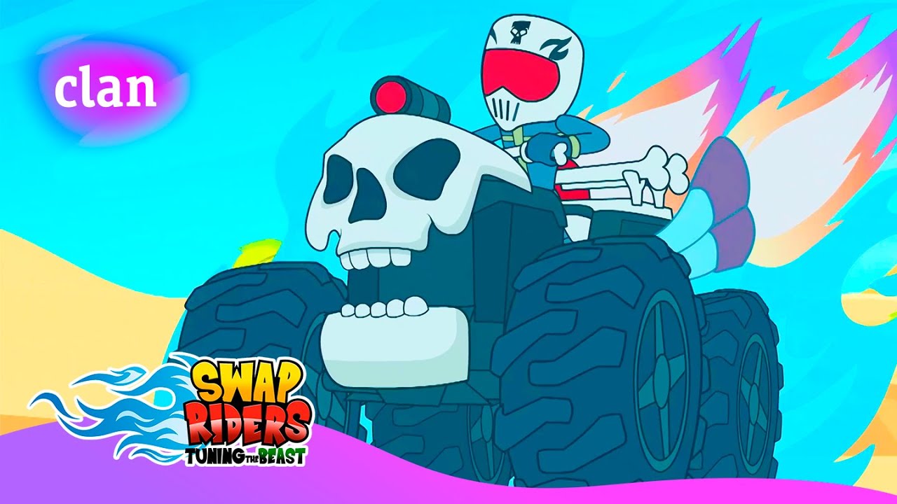 SWAP RIDERS: El circuito de dinosaurios más bestial - Episodio completo | Clan TVE