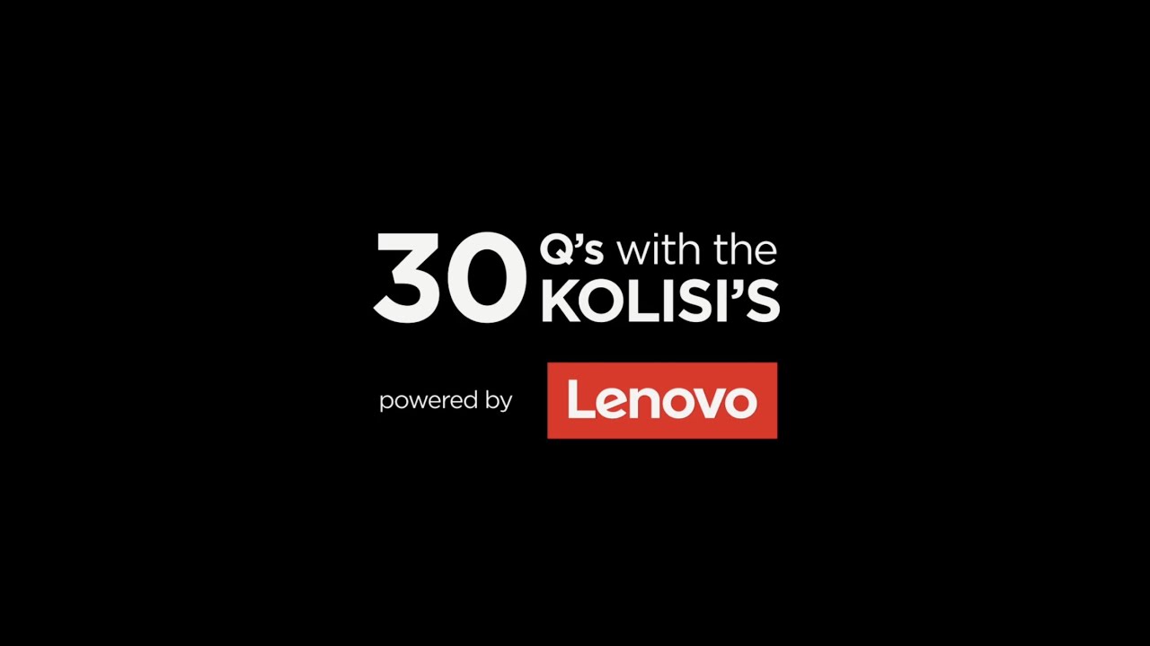 30 Questions with the Kolisi’s by Lenovo