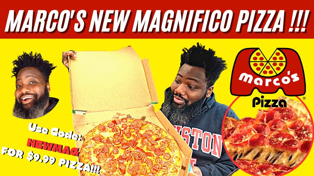 NEW MAGNIFICO PEPPERONI PIZZA!!! | Marco's Pizza Review!
