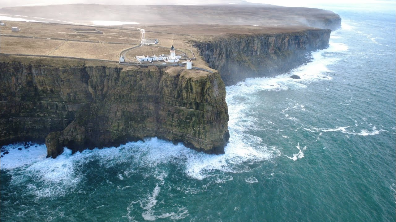Dunnet Head the most northen point of Great Britain. Nc500.