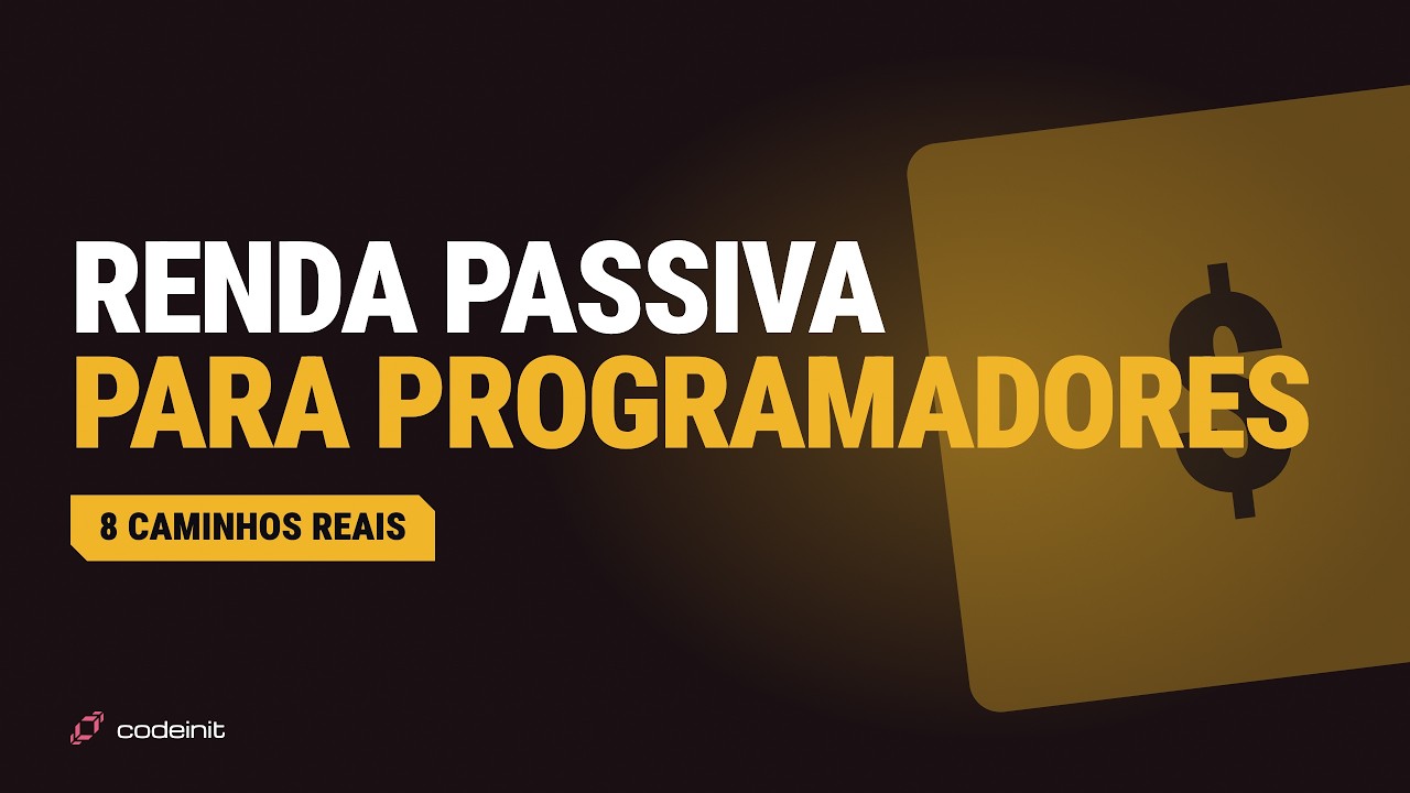 8 maneiras de ganhar DINHEIRO com Programação