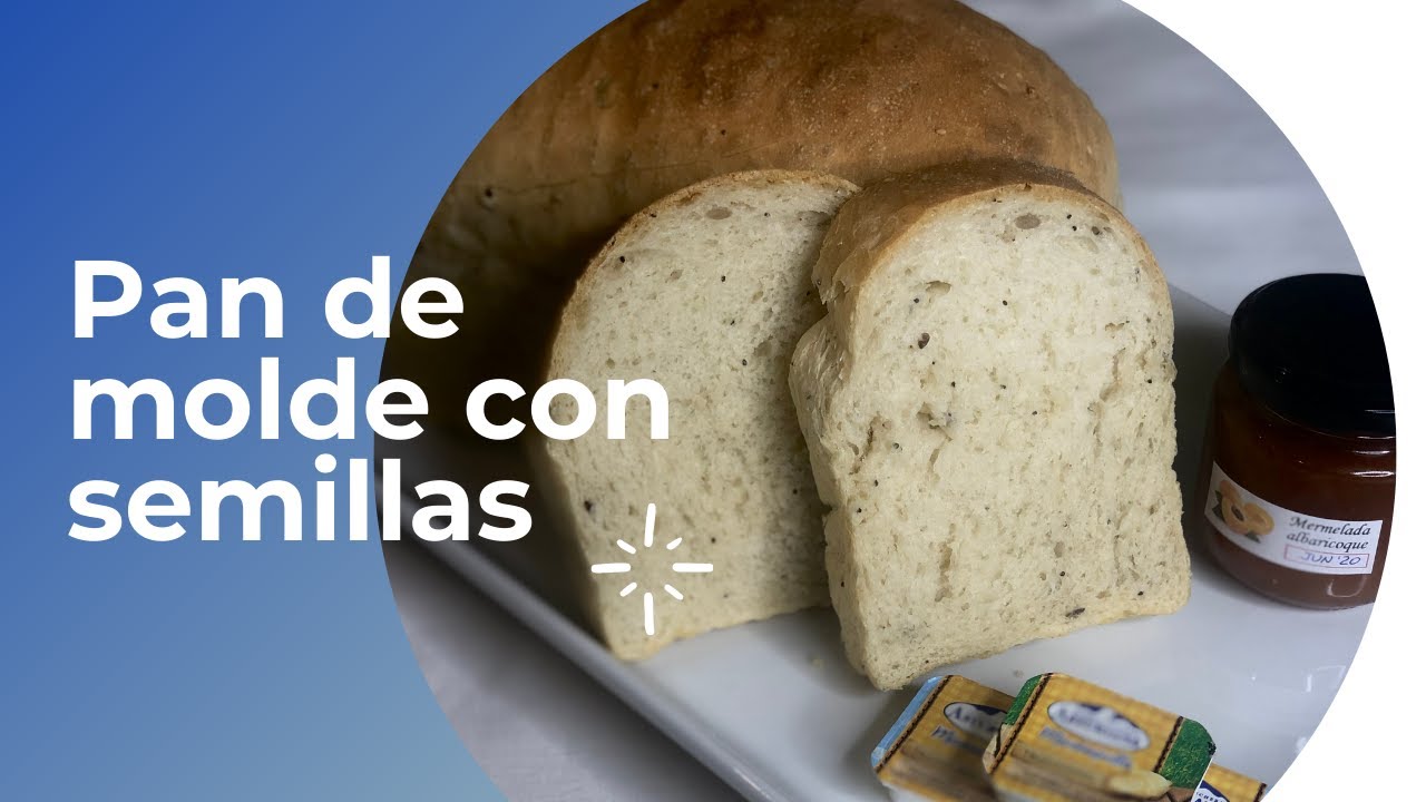 Pan de molde y semillas con Thermomix