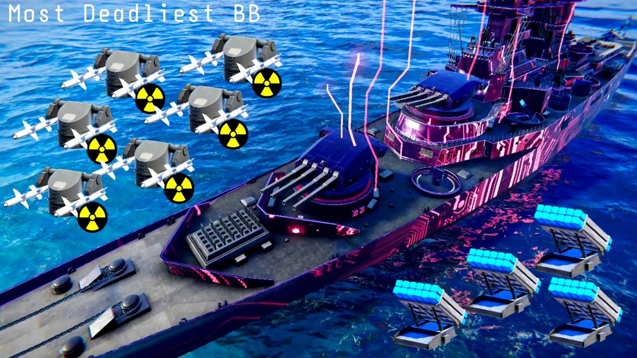 FS Richelieu – The Apex ☠️Predator Battleship of Modern Warships 