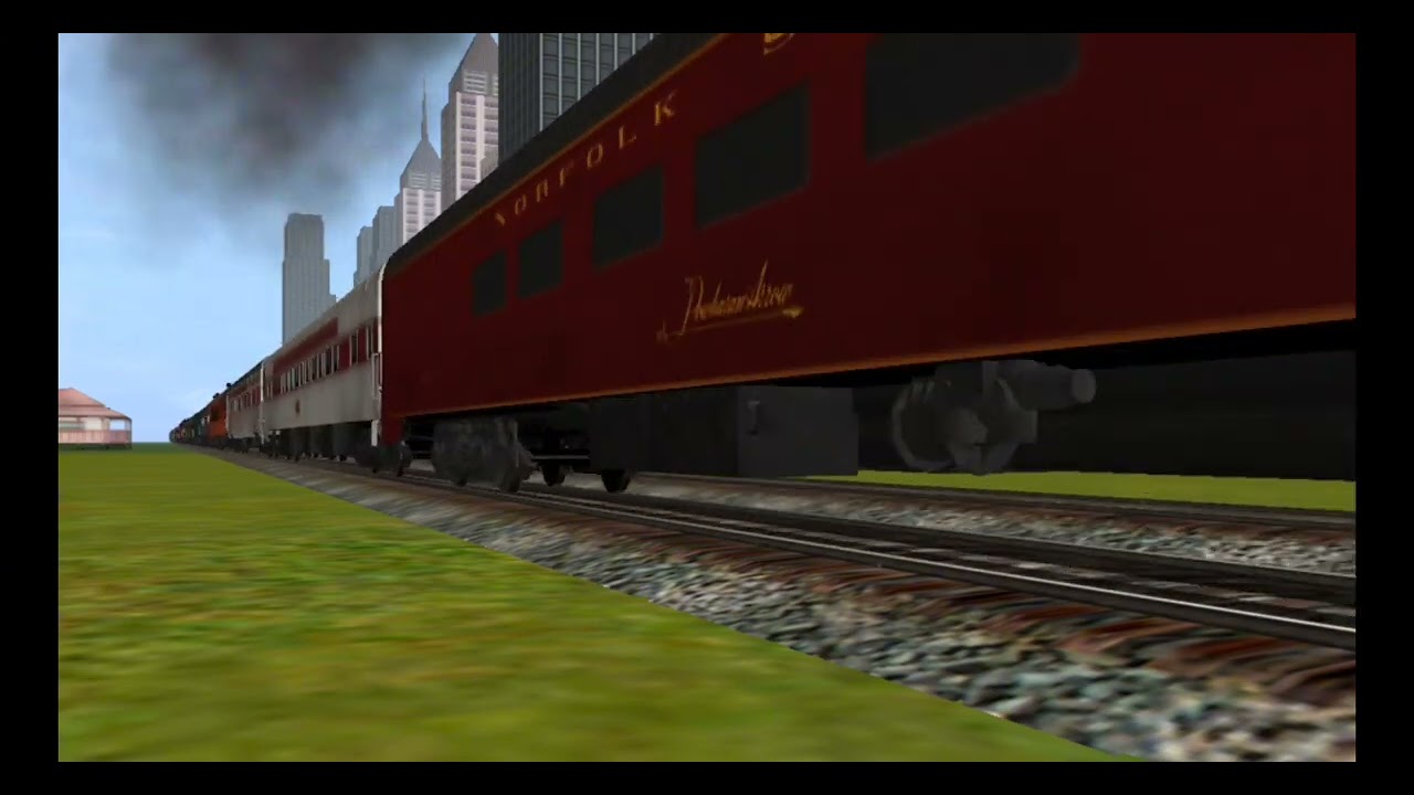 N&W 615 and 1240 Railfaning 