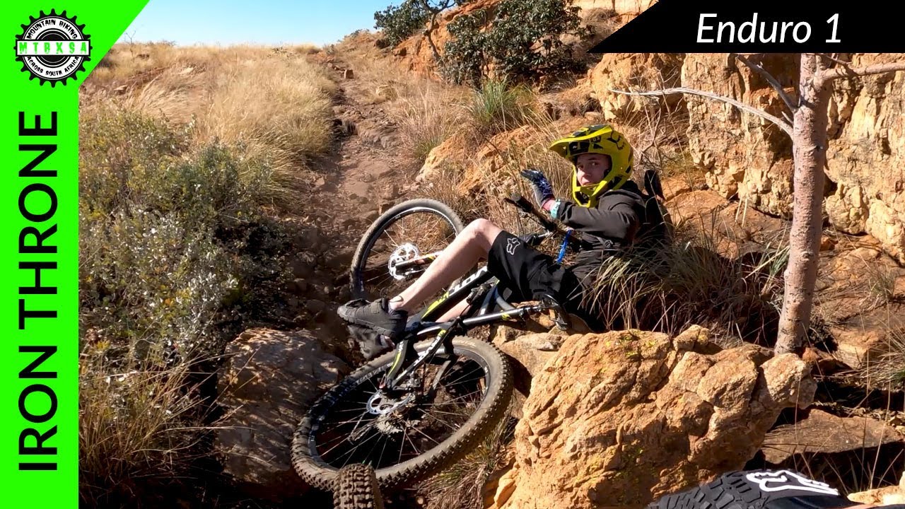 Putting my skills to the test on the Enduro 1 line at Iron Throne Downhill MTB Park | Gauteng, SA