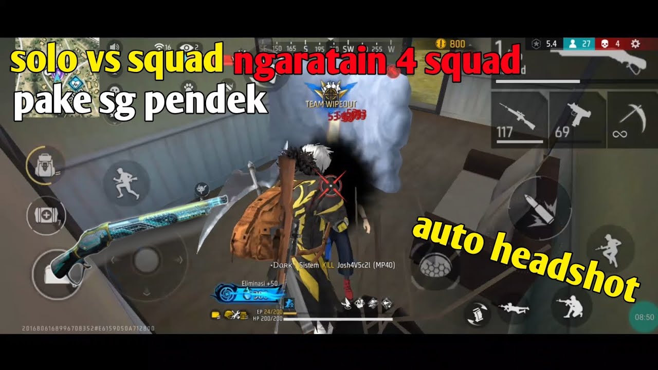 Solo squad br rank auto ratain pake sg 2 