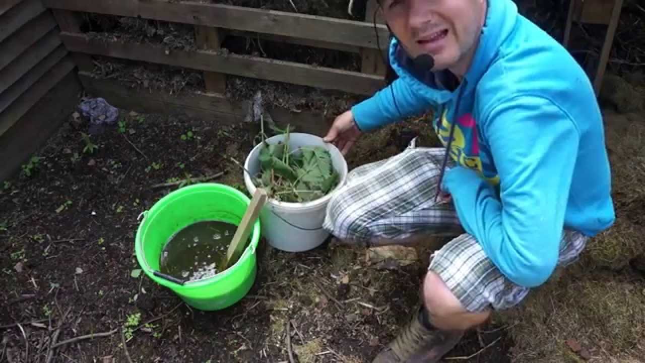 Toms Moestuin 2015 # 19 : Brandnetelgier maken
