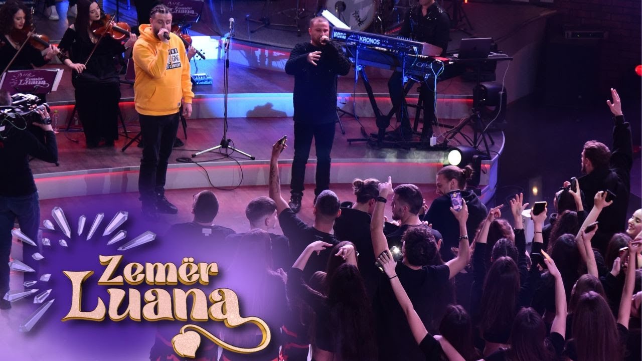 MC Kresha & Lyrical Son - Semafori, Inati, Thirri krejt shoqet LIVE tek ZEMËR LUANA, TV KLAN