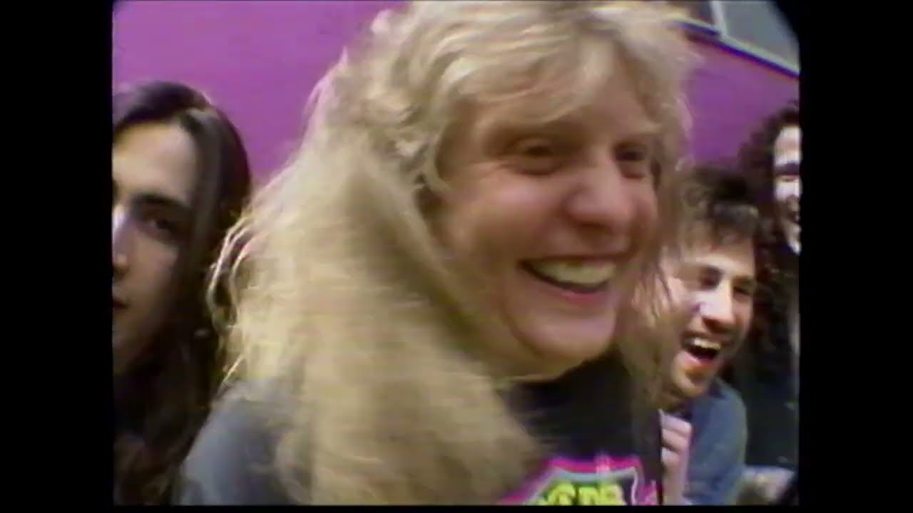 Extreme in the studio with Michael Wagener recording Pornograffitti, 1990