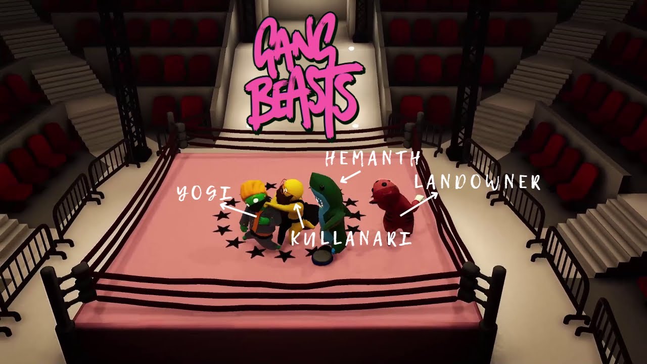 We have never laughed like this in a video game :) || Gang Beast || Tamil LAN Gaming