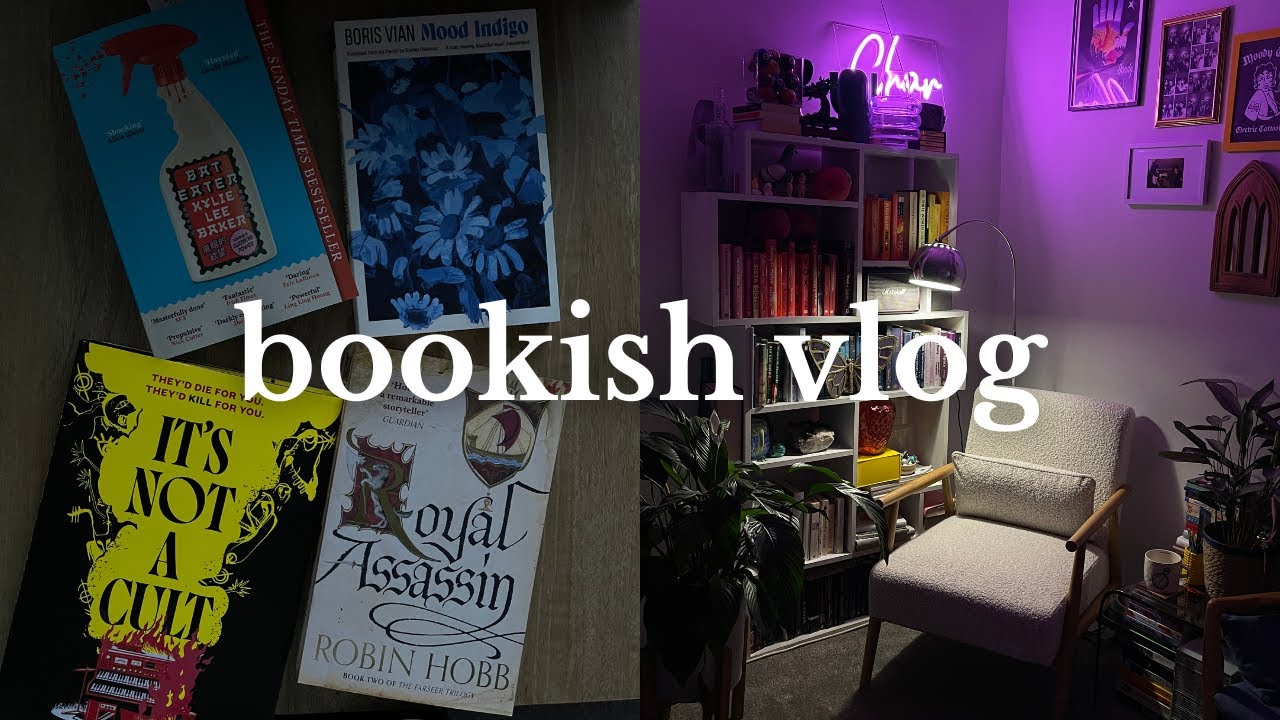 Разговорчивый книжный видеоблог 📚: недавние покупки, обустройство моего читального уголка, обзоры...
