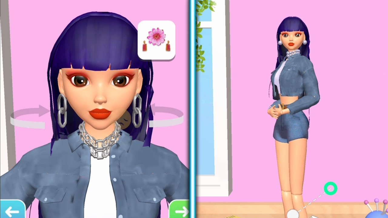 Doll Makeover 👗💃✂️  All Levels Gameplay Android,ios