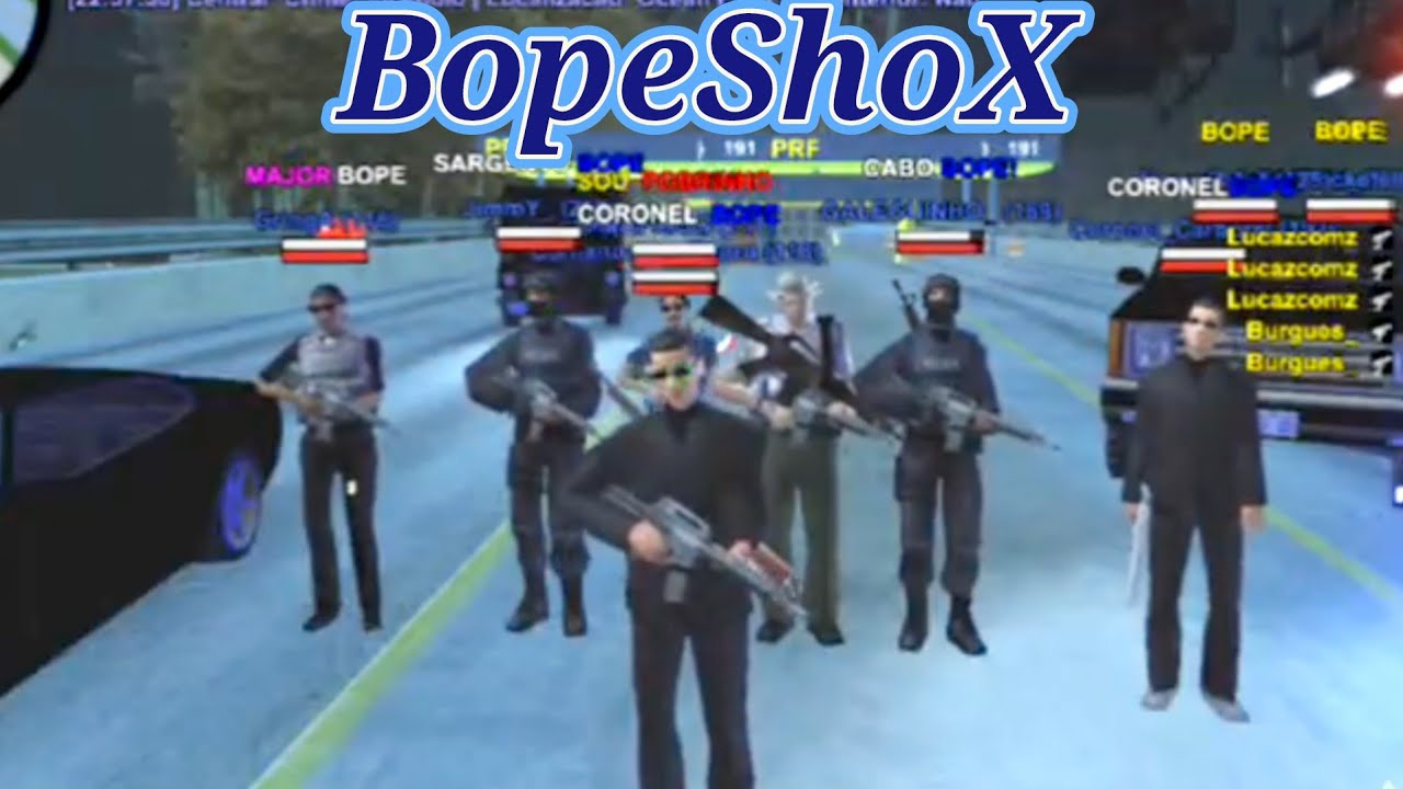 🚨☠️OPERACOES DO BOPE NO PLAY SHOX