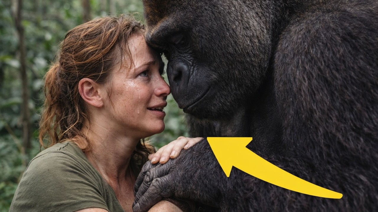 The Gorilla She Raised as a Baby Didn’t Forget Her After 20 Years