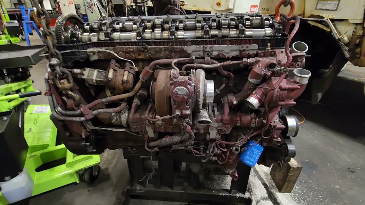 معلومات عن محرك الديزل  MP7 الحديث لشركه VOLVO