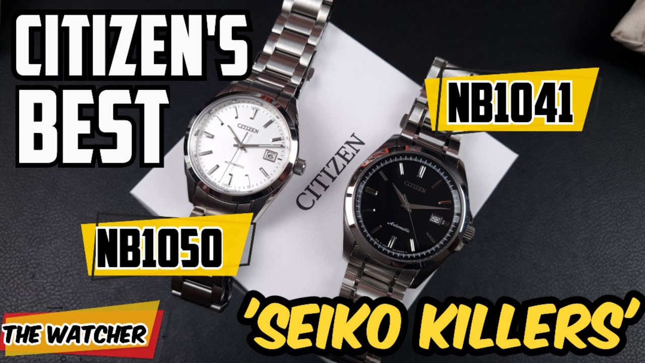 Citizen NB1041 vs. NB1050 | Seiko Destroyers | Specs & Watch discussion | The Watcher