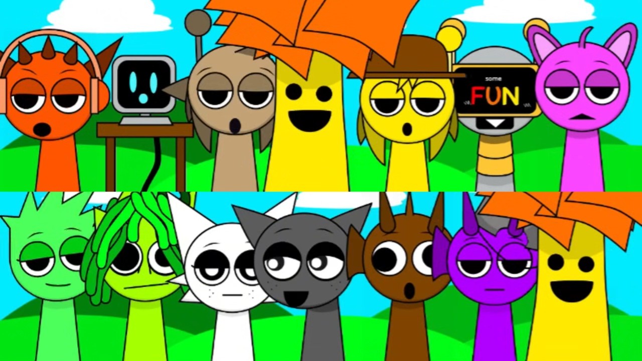 Sprunki SWAPPED Phase 1 But Witty Version🤪🥰incredibox sprunki animation
