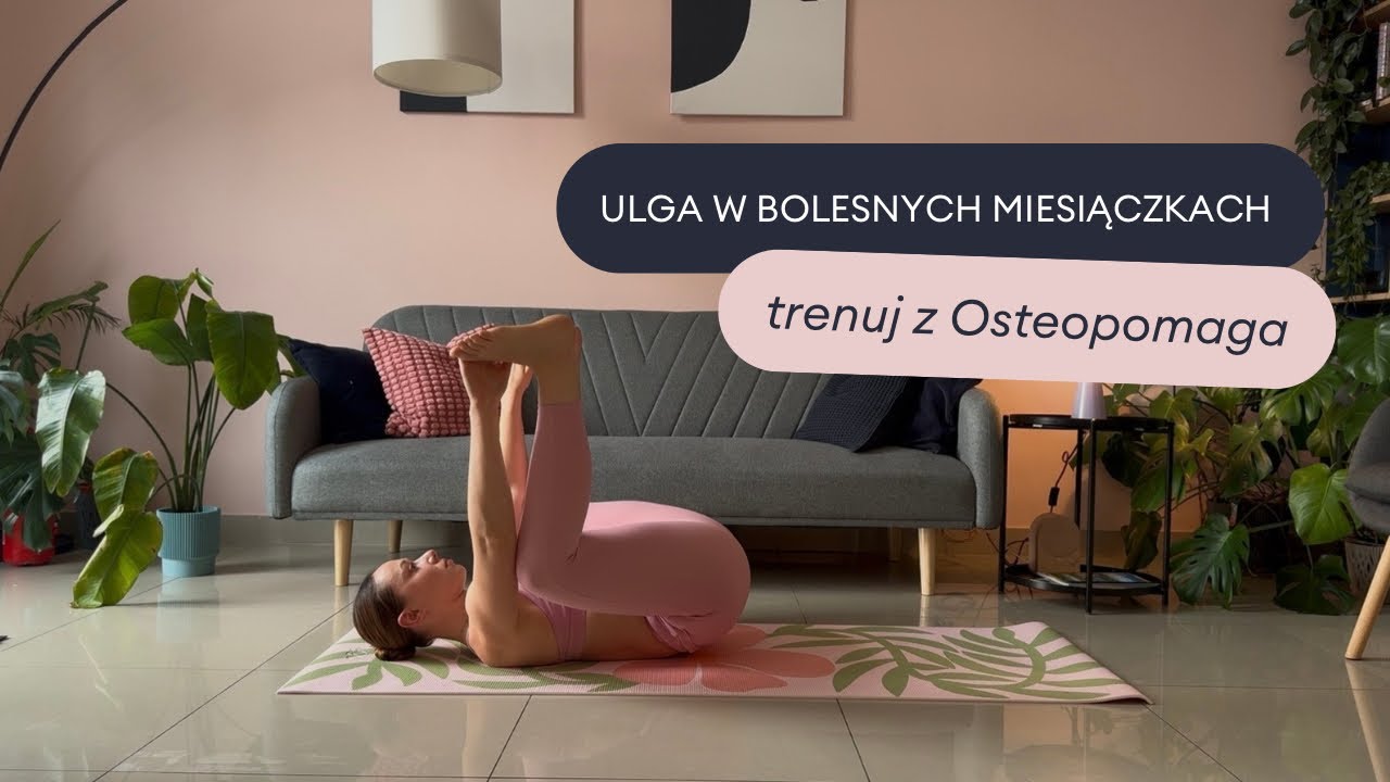 Trening przed i w trakcie miesiączki | Ulga dla pleców, bioder i brzucha