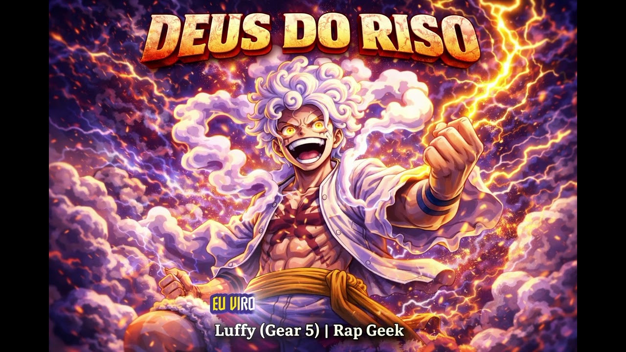 DEUS DO RISO | Luffy Gear 5 (One Piece) | Rap Geek