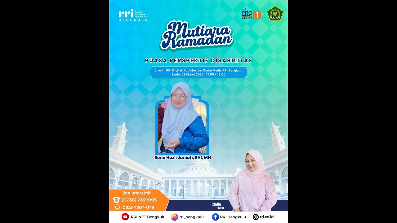 MUTIARA RAMADAN | PUASA PERSPEKTIF DISABILITAS
