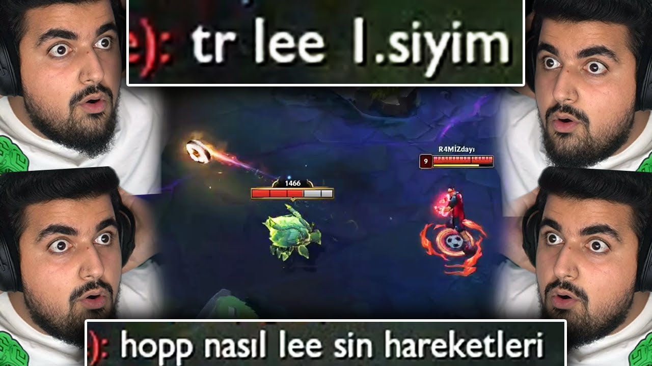 oyuna tr lee sin 1.si geldi! ft tek atan khazix (her skorda çekirgeyi salıverdim diyor)