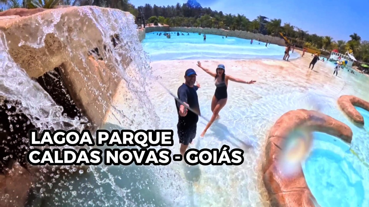 Caldas Novas GO - Todas as Atrações do Lagoa Parques & Hotéis - incrível Parque aquático