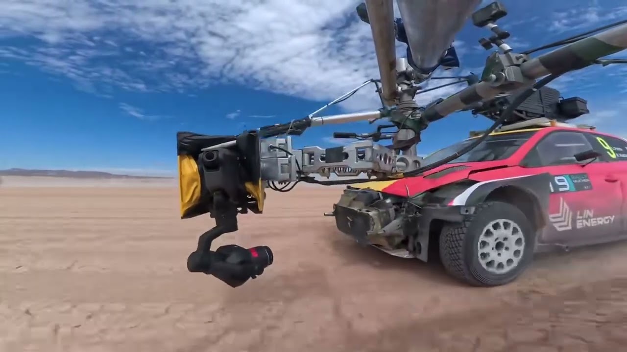 How They Film Rally Cars: The $100,000 Pursuit Camera 🏎️💨